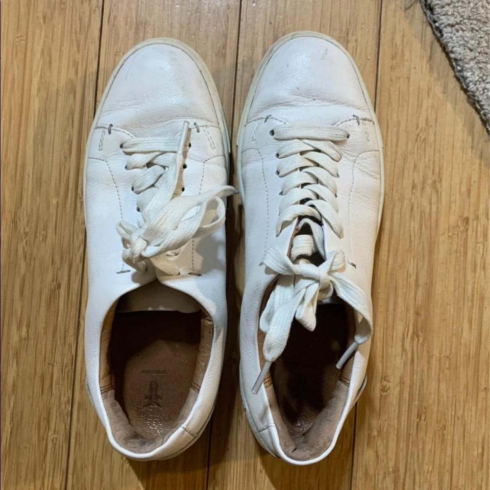 Frye Ivy Low Lace in White